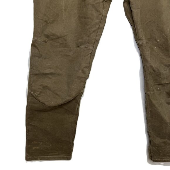 Kuhl Brown Rydr Work Pants, Vintage Patina, Canvas Work Pants, Size 38x32 - Picture 5 of 9